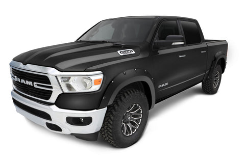 Bushwacker 20-22 Ram 1500 (Excl. Rebel/TRX) 76.3/67.4in Bed OE Style Flares 4pc - Diamd. Blk - 50928-45
