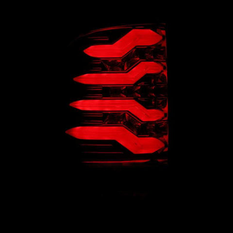 AlphaRex 09-18 Dodge Ram 1500 PRO-Series LED Tail Lights Red Smoke - 640020