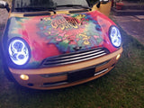 Oracle Mini Cooper 05-08 Halo Kit - ColorSHIFT w/ 2.0 Controller - 2431-333