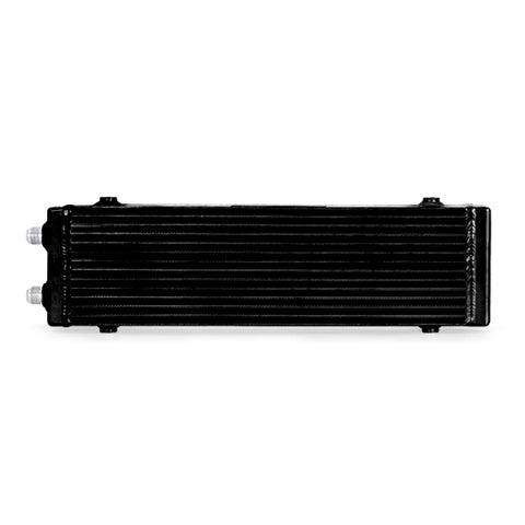 Mishimoto Universal Large Bar and Plate Dual Pass Black Oil Cooler - MMOC-DP-LBK