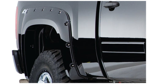 Bushwacker 83-92 Ford Ranger Cutout Style Flares 2pc 72.0/84.0in Bed - Black - 21008-11