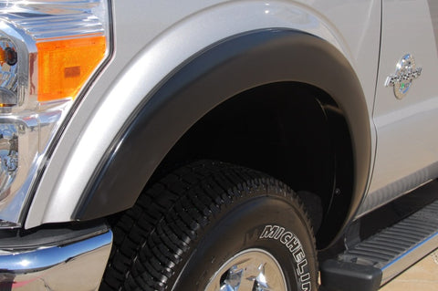 Lund 11-16 Ford F-250 SX-Sport Style Front Textured Elite Series Fender Flares - Black (2 Pc.) - SX314TA