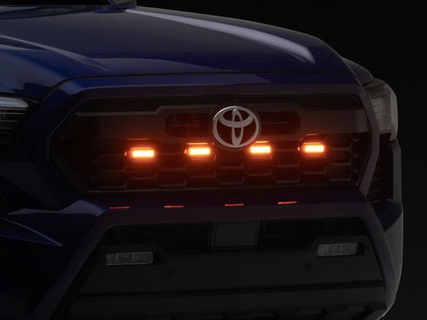 Raxiom 24-26 Toyota Tacoma Pre Runner/ TRD Off-Road/ TRD Sport Amber LED Grille Light- Amber Lens - TT65012