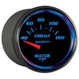 Autometer Cobalt 52mm Short Sweep Electronic 40-120 Deg C Water Temperature Gauge - 6137-M