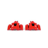 Power Stop 07-17 Ford Expedition Rear Red Calipers w/Brackets - Pair - S5048