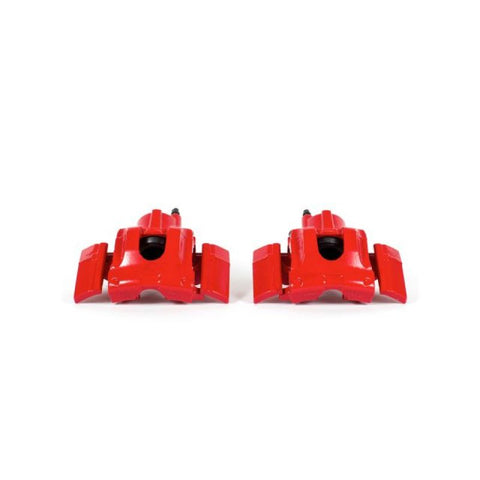 Power Stop 07-17 Ford Expedition Rear Red Calipers w/Brackets - Pair - S5048