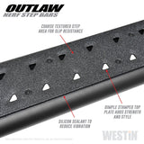 Westin 14-18 Chevrolet/GMC Silverado/Sierra 1500 CrewCab 15-19 2500/3500CrewCab Outlaw Nerf Step Bar - 58-53725