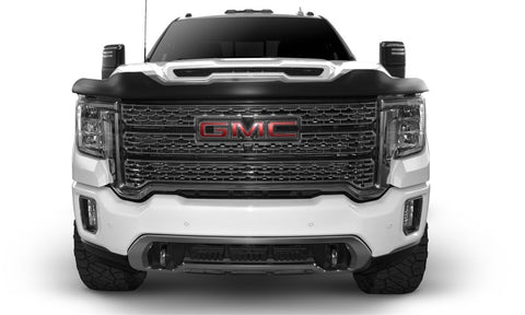 AVS 20-21 GMC Sierra 2500 HD Bugflector II Hood Shield - Smoke - 25755