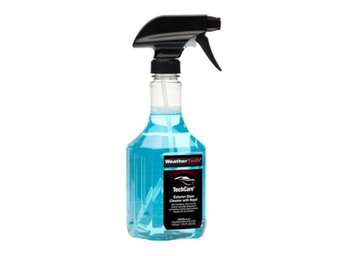 WeatherTech TechCare Exterior Glass Cleaner w/ Repel 18oz. Bottle - 8LTC43K