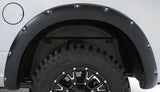 Stampede 2009-2018 Dodge Ram 1500 67.4/76.3/96.3in Ruff Riderz Fender Flares 4pc Textured - 8421-5
