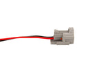Fast Connector,Single-Fuel Injector 2 Pin Top Slot Female With Pigtail Harness - 170032-1