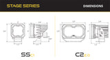 Diode Dynamics 05-15 Toyota Tacoma C1 Pro Stage Series Reverse Light Kit - DD7155