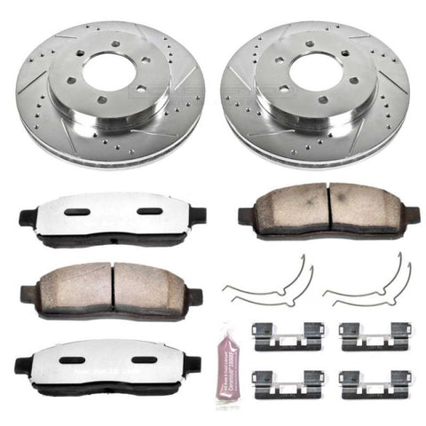 Power Stop 04-08 Ford F-150 Front Z36 Truck & Tow Brake Kit - K1943-36