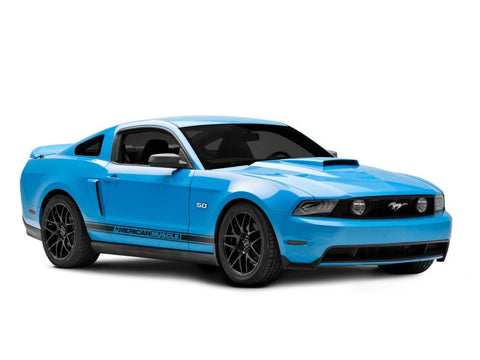 Raxiom 10-12 Ford Mustang w/ Factory Halogen LED Projector Headlights- Blk Housing (Clear Lens) - 422461