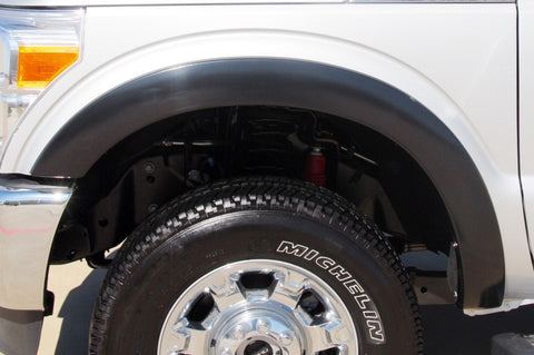 Lund 11-16 Ford F-250 SX-Sport Style Smooth Elite Series Fender Flares - Black (2 Pc.) - SX314SA
