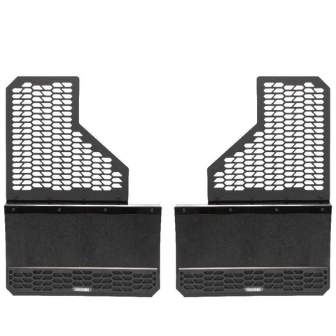 Putco 11-16 Ford SuperDuty Dually - (Fits Rear) - Set of 2 Mud Skins - HDPE w/ Hex Shield - 78255