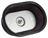 K&N Universal Custom Air Filter - Oval Shape 9.313in OD / 2.375 Height - E-3988