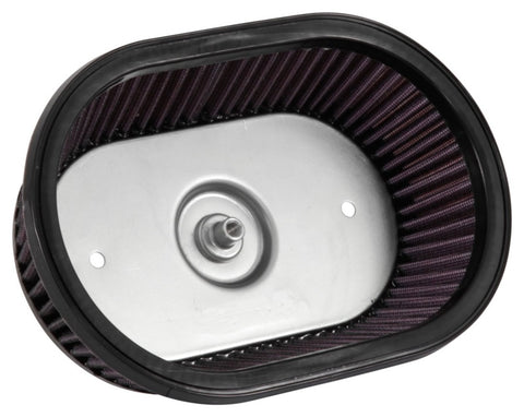 K&N Universal Custom Air Filter - Oval Shape 9.313in OD / 2.375 Height - E-3988