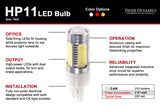 Diode Dynamics 7443 LED Bulb HP11 LED - Amber (Single) - DD0107S