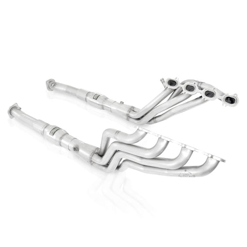 Stainless Works 2003-04 Mercury Marauder Headers 1-5/8in Primaries 2-1/2in High-Flow Cats - MAUCAT