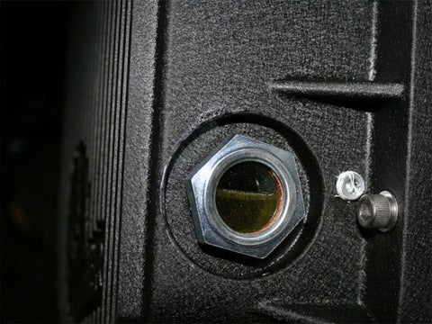 aFe Power Rear Diff Cover (Machined) 12 Bolt 9.75in 97-16 Ford F-150 w/ Gear Oil 4 QT - 46-70152-WL