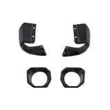 Rugged Ridge Jeep 19-22 Wrangler JL/20-22 Gladiator Venator Front Bumper Stubby Ends - Black - 11549.64
