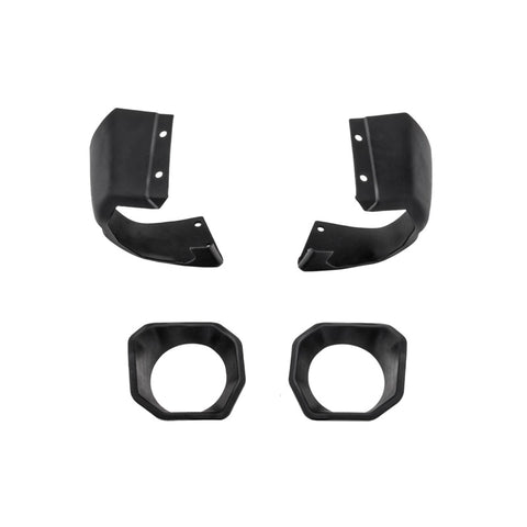 Rugged Ridge Jeep 19-22 Wrangler JL/20-22 Gladiator Venator Front Bumper Stubby Ends - Black - 11549.64
