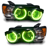 Oracle 12-15 Chevrolet Sonic Pre-Assembled SMD Headlights - ColorSHIFT w/ 2.0 Controller - 8104-333