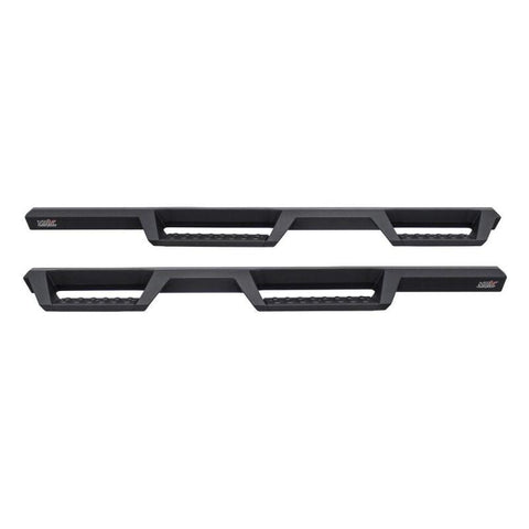 Westin/HDX 07-17 Jeep Wrangler Unlimited Drop Nerf Step Bars - Textured Black - 56-13295