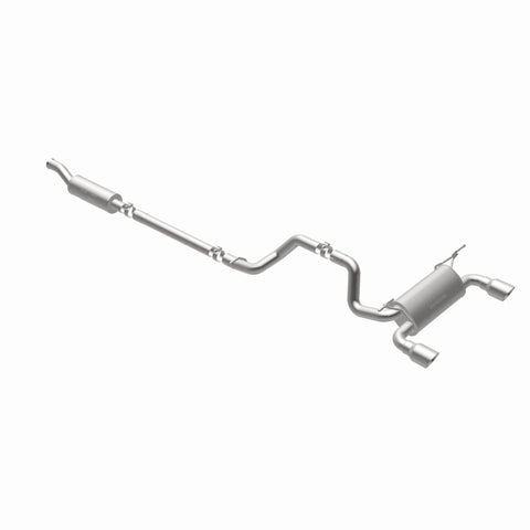 MagnaFlow 2018+ Jeep Wrangler 3.6L 409 SS Dual Split Rear Exit Polished Tips Cat-Back Exhaust - 19416