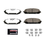 Power Stop 14-15 Jeep Cherokee Front Z36 Truck & Tow Brake Pads w/Hardware - Z36-1709