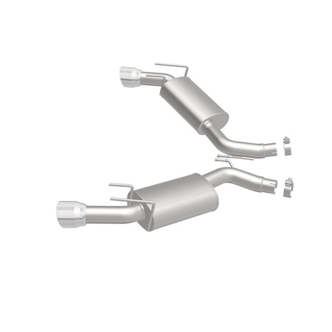 MagnaFlow Street Series Axle Back 14-15 Chevy Camaro 6.2L V8 SS Polished Dual Split Rear Exit - 19185