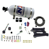 Nitrous Express 4150 4-BBL/Gasoline Nitrous Kit (50-300HP) w/10lb Bottle - 30040-10