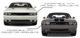 Oracle Dodge Challenger 08-14 Halo Kit - Dynamic - Dynamic - 1317-332