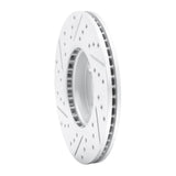 R1 16-25 Mazda 2 (Mexico) Front Right Drilled & Slotted Geo-Carbon Rotor - 830-91003R