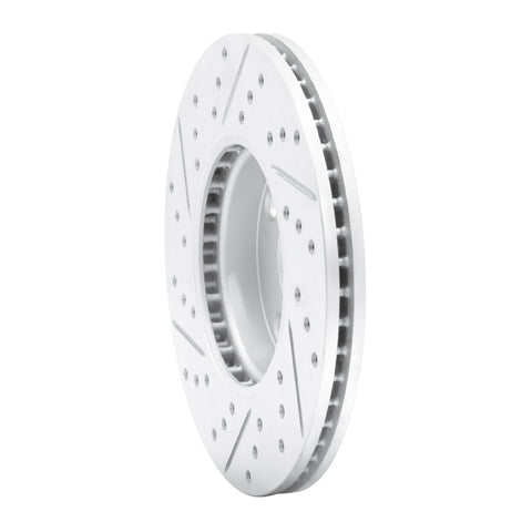 R1 16-25 Mazda 2 (Mexico) Front Right Drilled & Slotted Geo-Carbon Rotor - 830-91003R