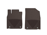 WeatherTech 2013+ Lexus ES Front Rubber Mats - Cocoa - W289CO