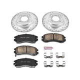 Power Stop 93-96 Subaru Impreza Front Z23 Evolution Sport Brake Kit - K443