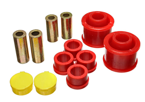 Energy Suspension 06-07 Mitsubishi Eclipse FWD Red Front Control Arm Bushing Set - 5.3138R