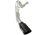 aFe MACHForce XP 5in DPF-Back Stainless Steel Exhaust , Blk, Ford Diesel Trucks 11-14 V8-6.7L td - 49-43055-B