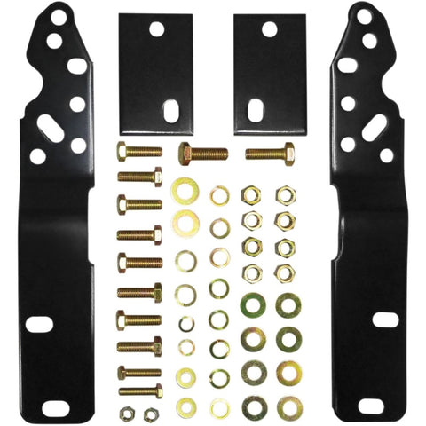 Westin/Fey 72-93 Fleet Side / 97-98 F-250/350HD (Exc. 250LD) Universal Bumper Mount Kit - Black - 92230
