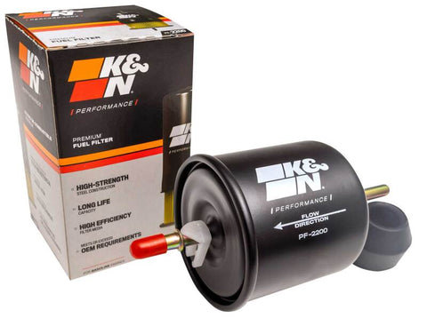 K&N Cellulose Media Fuel Filter 3in OD x 5.625in L - PF-2200