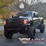 Oracle Chevy Silverado 07-13 Halo Kit Round Style - ColorSHIFT w/ 2.0 Controller - 2639-333