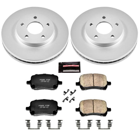 Power Stop 06-07 Chevrolet HHR Front Z17 Evolution Geomet Coated Brake Kit - CRK3116