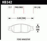 Hawk LTS Street Brake Pads - HB342Y.701