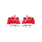 Power Stop 2000 Toyota Camry Rear Red Calipers w/Brackets - Pair - S2620