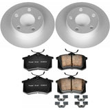 Power Stop 01-05 Audi Allroad Quattro Rear Z23 Evolution Sport Coated Brake Kit - CRK940