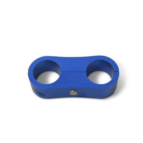Russell Hose Separator For -12 Braided Hose Blue Anodize (2 Pack) - 654332