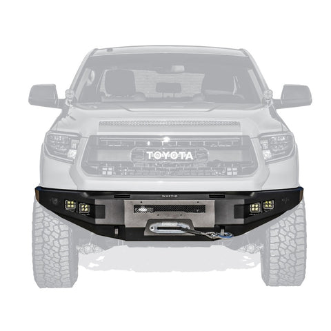 Westin 14-21 Toyota Tundra Pro-Series Front Bumper - Textured Black - 58-411035