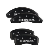 MGP 4 Caliper Covers Engraved Front & Rear MGP Red finish silver ch - 54001SMGPRD